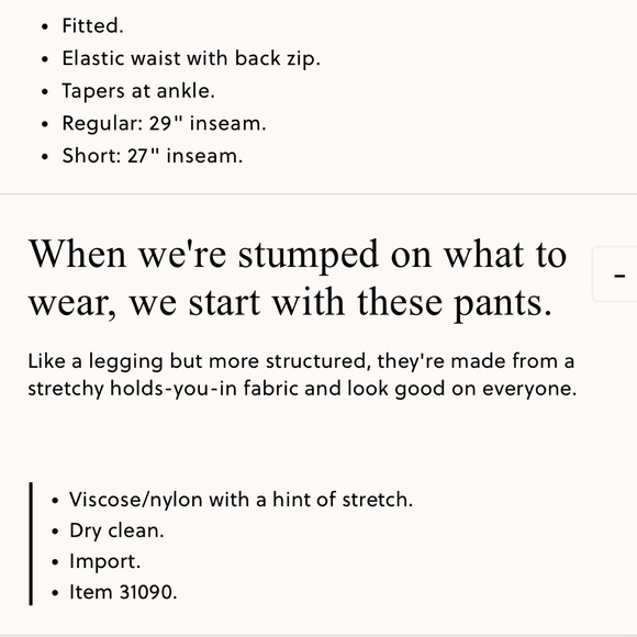 J.Crew Pixie pant in stretch ponte - Picture 2 of 5